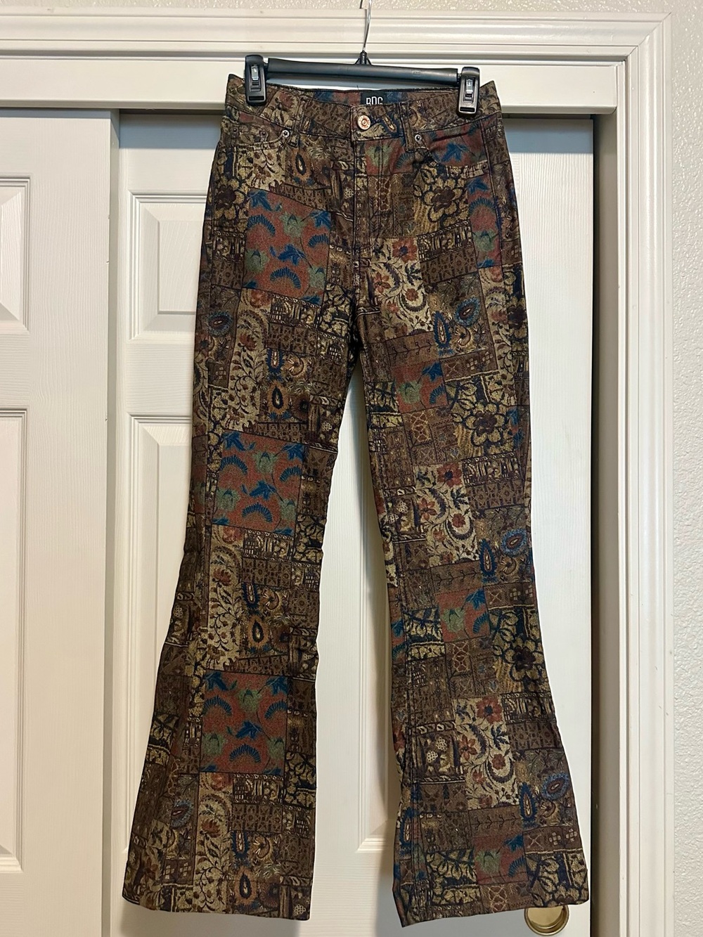BDG Tapestry Flare Jeans - Picture 2 of 4